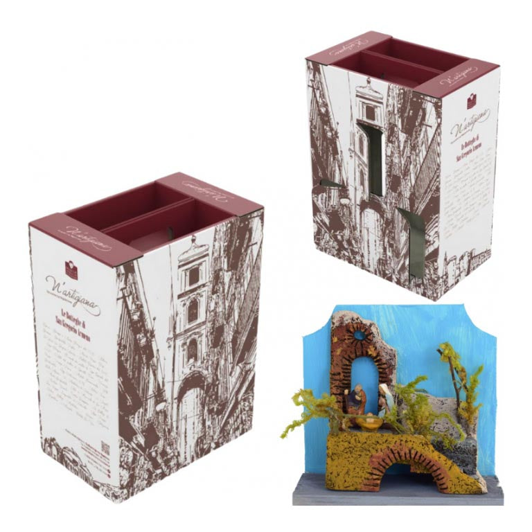 STRENNA NATIVITA' MURO AZZ. S.GREGORIO (1 pz)